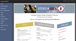 Desktop Screenshot of gaares.org